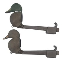 Vintage Hunters Specialty Liter Duck Decoys Set 2 Mallards Drake Hen Mal... - £34.21 GBP