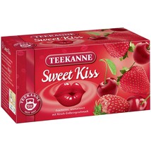 Teekanne Sweet KISS Tea - 20 tea bags- Made in Germany FREE US SHIPPING - $8.90