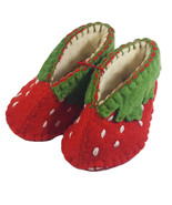 Berry Strawberry Zooties Baby Booties Silk Road Bazaar 0-12 month Slippe... - £20.29 GBP