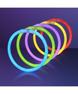 Glow Bracelet Assorted Tube of 100 - $55.67