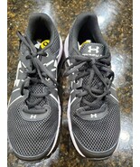 Under Armour Dash Rn 2 Women&#39;s Black Mesh Upper Lace Up Athletic Shoes S... - $82.06 CAD