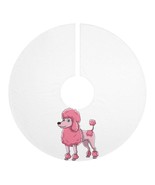 Poodle Personalized Christmas Tree Skirts - $57.00
