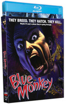 Blue Monkey (Blu-ray, 1987)Remastered B Horror 80&#39;s Cult Classic RARE/AL... - £17.37 GBP