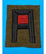 CIRCA 1920’s–1942, US ARMY, 1st ARMY, SSI, ARTILLERY, ON WOOL, PATCH, VI... - $649.74 MXN