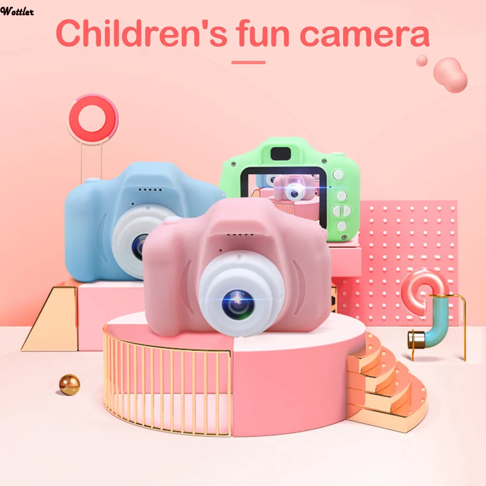 Mini Cute Video Camera 2.0 Inch Take Picture Children Camera 1080P HD Boys Girls - £8.25 GBP+