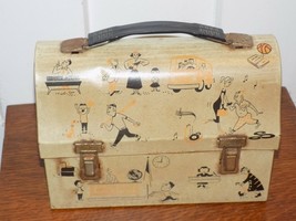 Vintage Junior High Dometop Lunchbox American Thermos Bottling Co. - $1,089.95 MXN