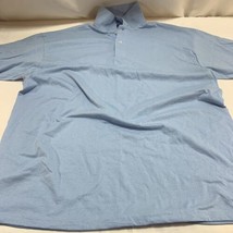 Hanes Polo Shirt Golf Men Jersey Comfort Blend EcoSmart Sport Comfort Size Large - $11.64