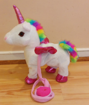 Remote Control Magical Singing &amp; Dancing Unicorn Plush Toy Kids DT-013 Cowboy - £9.77 GBP