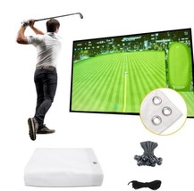 Golf Simulator Impact Screen（118 * 157inch for Golf Training, Indoor Gol... - $650.21