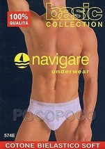 3 Slip Men Mit Elastisch Äußere aus Baumwolle Bielastischem Navigare Ela... - $74.64 MXN+