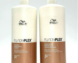 Wella Fusion Plex Intense Repair Shampoo &amp; Conditioner 33.8 oz - £64.42 GBP