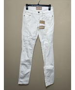 John Galliano Women‘s WHITE SKINNY LOW RISE Jeans Size W26 / IT40 NEW - £215.10 GBP