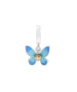 2024 New Authentic S925, Club Butterfly Blue Dangle Charm For Moments Br... - £8.27 GBP