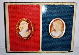 Congress Playing Cards 2 Deck Set Vintage Complete Cel U Tone Finish Cameo - £7.47 GBP