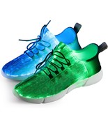 Shinmax Light Up Shoes,Fiber Optic Led Shoes For Women Men Usb Charging ... - £43.90 GBP