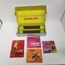 Zumba Fitness Dumbbells &amp; DVD Lot, Exercise, Workout, Fitness, Toning - £23.42 GBP