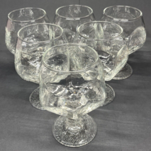 Vintage Libbey Chivalry Glasses Brandy Snifters Cognac Cocktail 5&quot; 12oz ... - £31.97 GBP