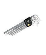 Wiha 36998 Hex L-Key Set, Long, Inch Ball End in ProStar Holder, Chrome ... - $73.99