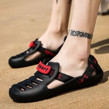 New Men Sandals Summer Flip Flops  Men Outdoor Beach Casual Shoes Cheap Male San - £14.72 GBP