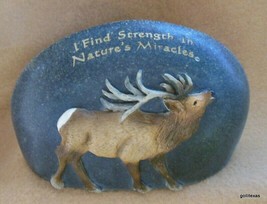 &quot;Nature&#39;s Miracles&quot;  Paperweight with Deer 4 x 6&quot; New Boxed - £12.70 GBP