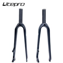 Litepro 20 22 Inch Carbon Fiber Disc Brake Front Fork - £79.49 GBP