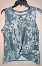 FREEFLY Womens Green Sleeveless Top Soft Mid Knot Size L - $14.99