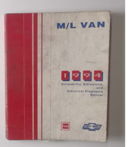 1994 M/L Van GMC Chevy  Factory Service Repair Manual Driveability Emissions - $12.37