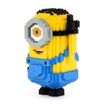 Stuart (Minions) Brick Sculpture (JEKCA Lego Brick) DIY Kit - £61.90 GBP