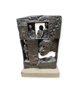 William Meyerowitz MCM Modernist Sculpture 1969 Ziamonon Figures In Wind... - £318.59 GBP