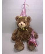 Gund Confetti 15140  Musical Animated Happy Birthday Teddy Bear Mechanic... - $28.13 CAD