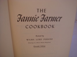 THE FANNIE FARMER COOKBOOK 1965 (1896) GREAT RECIPES - $188.45 MXN