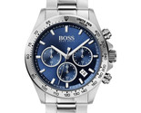 Hugo Boss Hero HB1513755 Sport Lux blaues Zifferblatt mit Edelstahlarmband - $124.90
