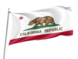 Flag of California State  ,Unique Design Print , Size -3x5 Ft / 90x150 cm - $29.80