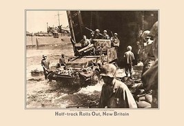 Half-track Rolls Out, New Britain 20 x 30 Poster - £20.52 GBP