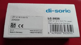 1pcs New di-soric LRT 41 M 2 G3-T3  204204 Diffuse Sensor - £196.14 GBP