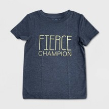 Cat &amp; Jack Boys Short Sleeve “Fierce Champion” T -Shirt Size 4T - $2.48