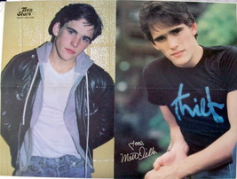 Matt Dillon ~ Five (5) Color And B&amp;W Vintage Centerfolds 1980-1981 ~ Clippings - £8.72 GBP