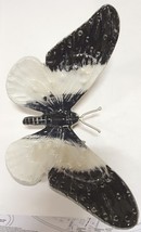 Tilnar Art - White &amp; Black Butterfly - 9cm high, 20cm wide - Recycled Aluminium - £22.44 GBP