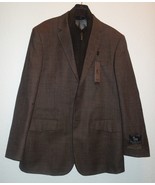 Prontomoda Europa Men&#39;s Light Brown Wool/ Cashmere Sportcoat SZ 42 R NEW - $3,788.63 MXN