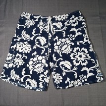 Quicksilver - Board Shorts Swim Trunks Medium 32&quot; - Blue / White Hawaiia... - £12.01 GBP