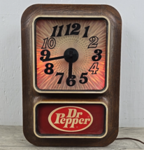 Vtg Dr Pepper  10 2 4 Be A Pepper Deli Advertising Electric Plug In Cloc... - $208.00