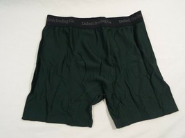 1 Pair Duluth Trading Company Buck Naked Boxer Briefs Hunter Green 76015 - $29.69