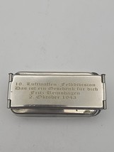 Rare WWII German Personal Field Division Trench Lighter – Gift to Fritz  - $251.99