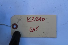 2003-2004 INFINITI G35 SEDAN ENGINE THROTTLE BODY K2890 image 10