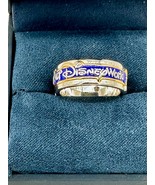 Crislu Walt Disney World Marquee RING Size 6 Exclusive Sterling Platinum... - $385.88 CAD
