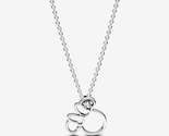 925 Sterling Silver Disney Minnie Mouse Silhouette Collier Necklace 3931... - $22.80