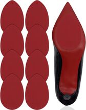Durable Non-Slip Shoe Sole Protectors with Strong Adhesion - 4 Pairs Red - $30.64