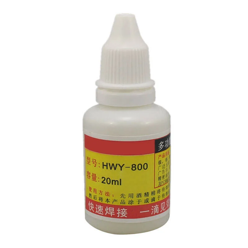 House Home 20ml/50ml Solder Flux HWY-800 solder paste Non-toxic Copper For Stain - £19.98 GBP