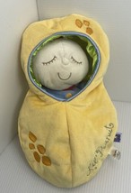 Manhattan Toys Lil’  Peanut Yellow 10&quot; Snuggle Pod Plush Doll Baby Soft ... - £12.21 GBP