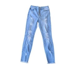 KANCAN Size 5/26 HIGH RISE BUTTON FLY SUPER SKINNY JEANS Excellent condi... - $19.31